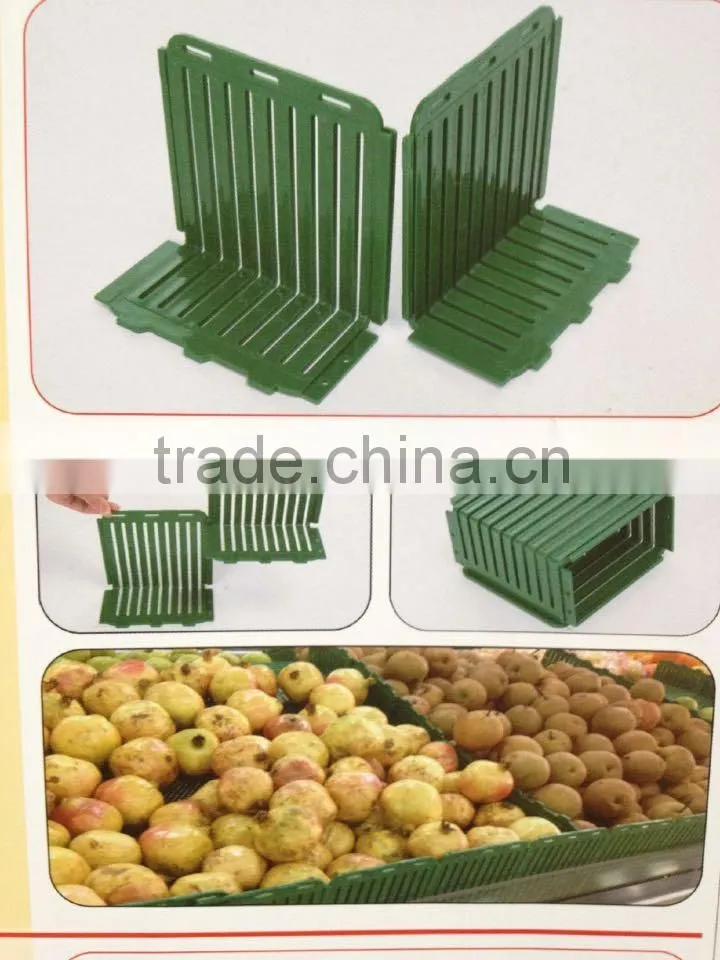 Display Fruit Vegetable Plastic Shelf Dividers