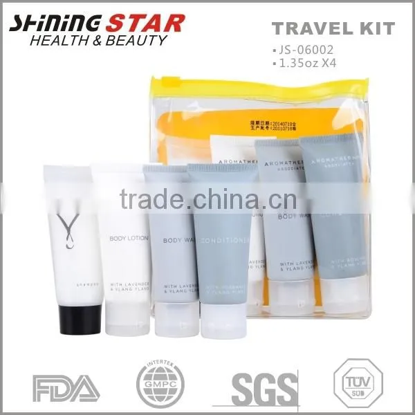JS-06002 perfect scented portable travel spa kit for women