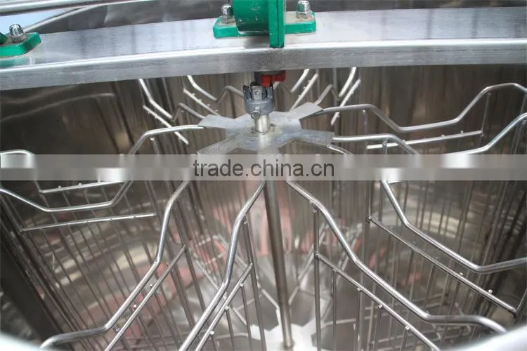 6 frame manual honey extractor beekeeping equipments