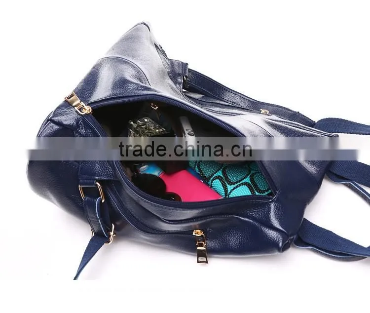 China suppliers wholesale custom leather backpack bags for ladies