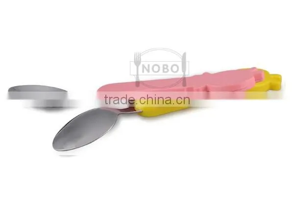 Nobo Child Tableware Spoon With Plastic Handle