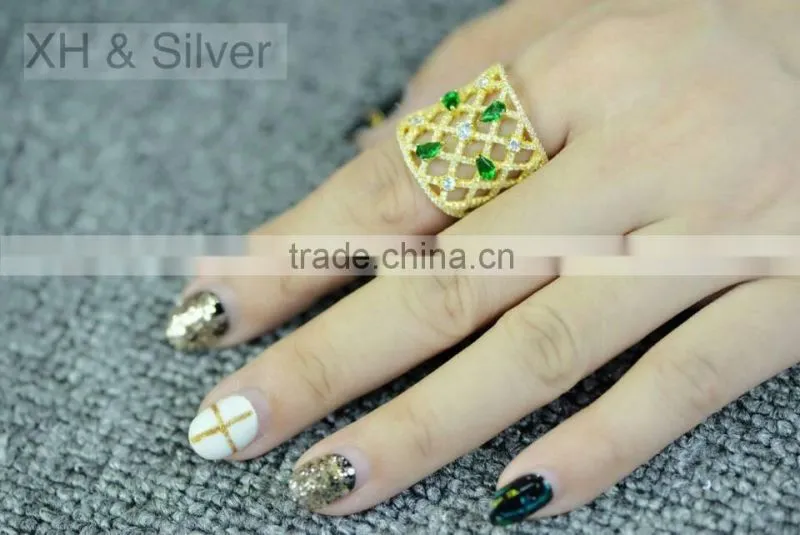 Wholesale price low quantity fashion jewelry silver diamond rings
