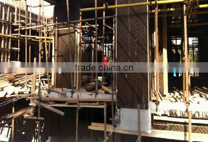 15MM one time pressed black film faced plywood