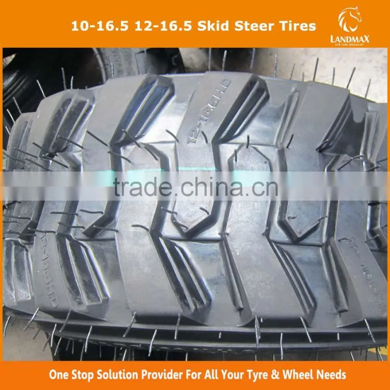 10-16.5 12-16.5 Bobcat Skidsteer Tire Skid Steer Tire Rims 10-16.5