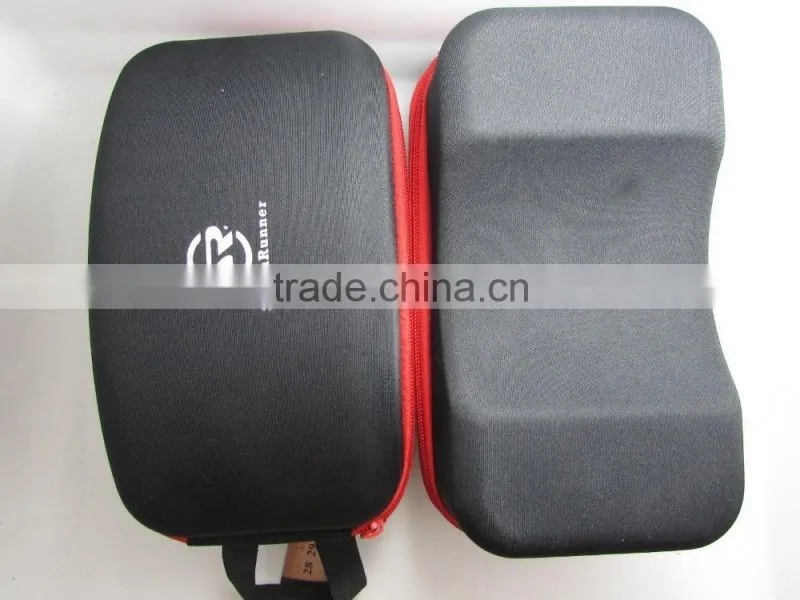 2016 new style EVA zipper hard ski goggle case