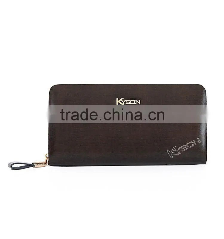 Mens leather clutch bag premium money clip wallet for men