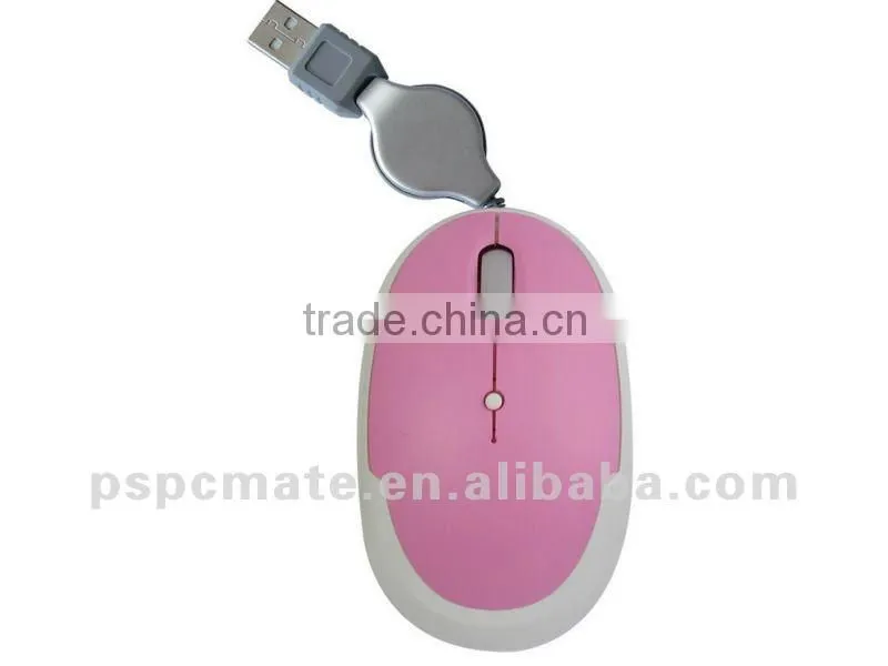 wired webkey mouse,wired mouse with webkey,mouse with retractable cable