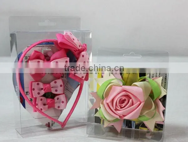 transparent clear pvc pet box