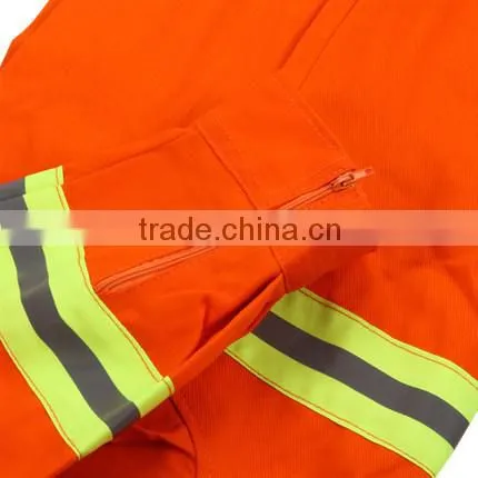 97type Green Orange Comfortable cotton kids fire suits