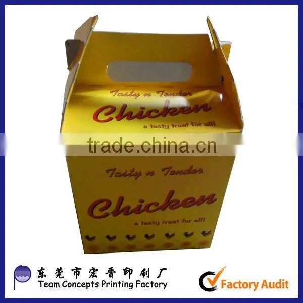custom logo fast food delivery boxes