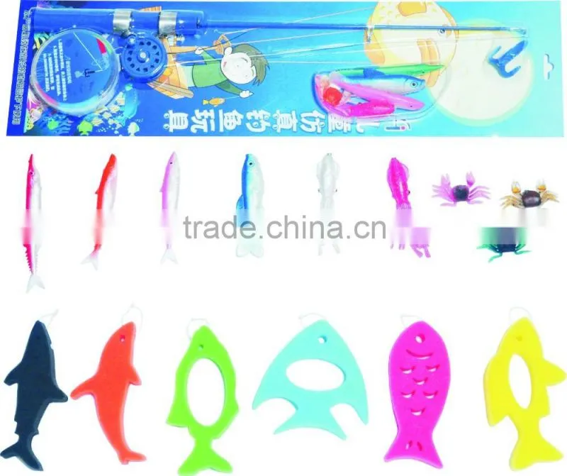 fiberglass ice rod combo (professional manufacturer), fishing rod toy