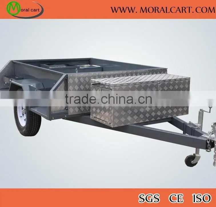 hydraulic warehouse mobile forklift dock leveler