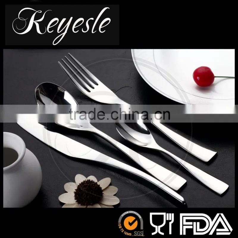 72pcs cutlery stainless steel, elegant dinnerware, silver flatware