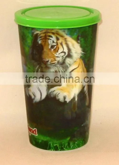 hot sale 22oz 3D lenticular reusable cup