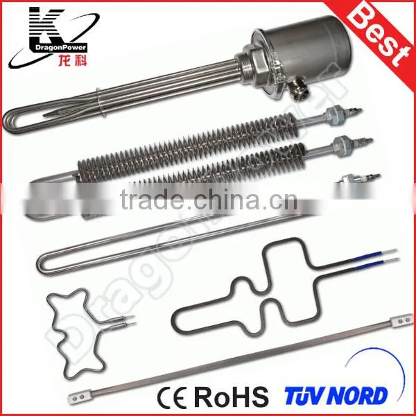 high temperture resistant quartz tube heating element