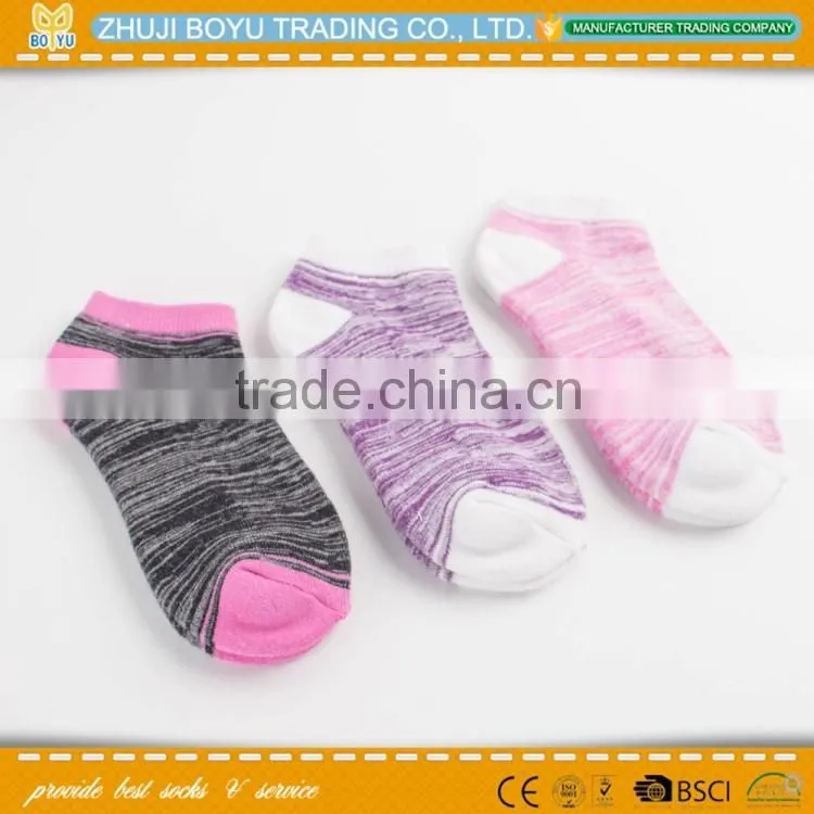 BY-161404 Lady cotton socks spring warm ankle socks; Custom retro style socks