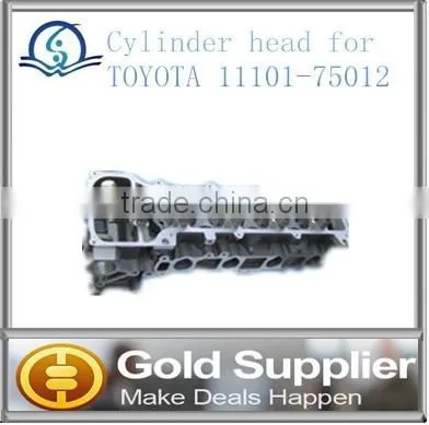 Brand New cylinder head for TOYOTA 11101-75012 with high quality and most competitive price.