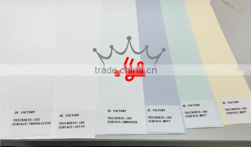 PVC stretch ceiling film embossed film
