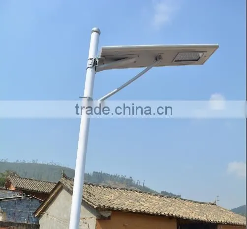 Effsun high power Integrated solar street light 80W with Bridgelux chip PIR sensor