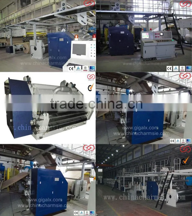 LXC 410S Single Facer Of Corrugator Cardboard Packing Machine