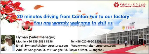 Convenient stretch tents China for sale