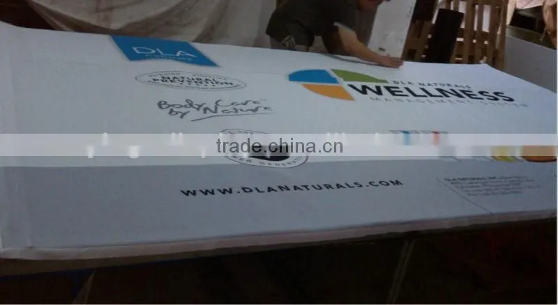portable aluminum backdrop tension printing