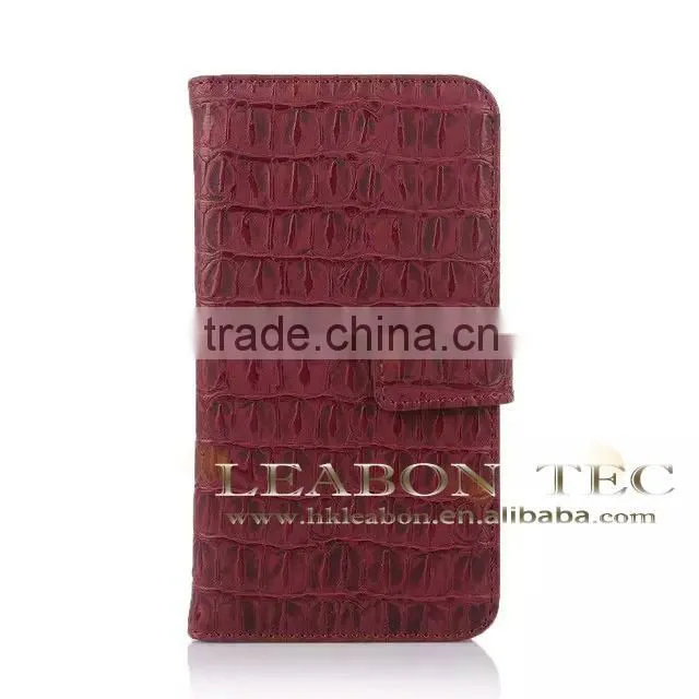 New Design Factory Supplier 2 in 1 Detachable Wallet Leather Case for Samsung S6, Back Case Cover, Mobile Phone Case