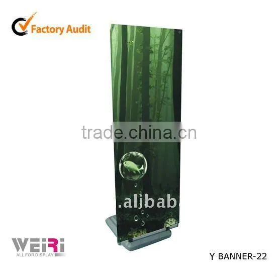 60*160cm ,Water Base, Outdoor Y Banner Stand