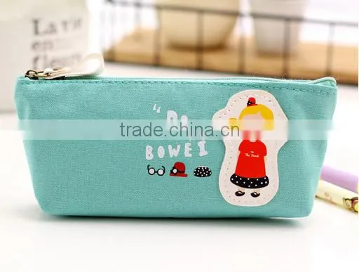 Lovely little girl pencil case , pencil bag for girls