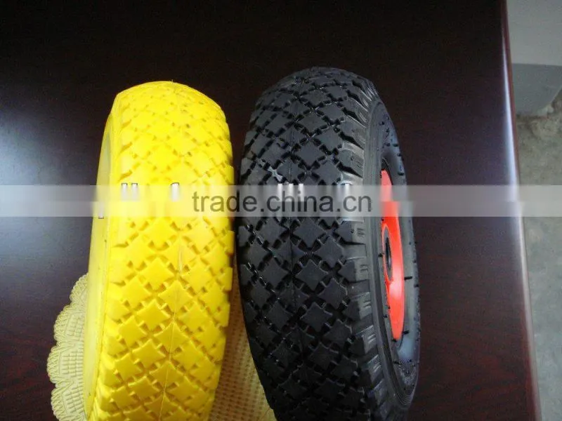 10" PNEUMATIC TYRES TRUCK TROLLEY BARROW TYRES with metal rim