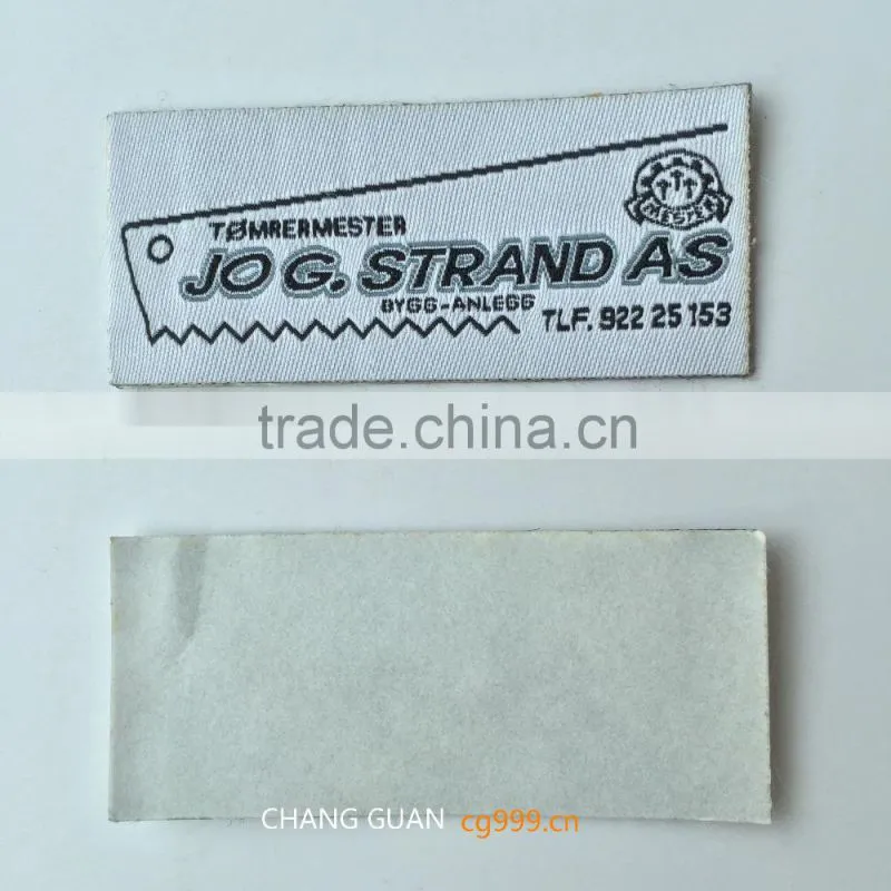 cartoon complex woven label for gifts