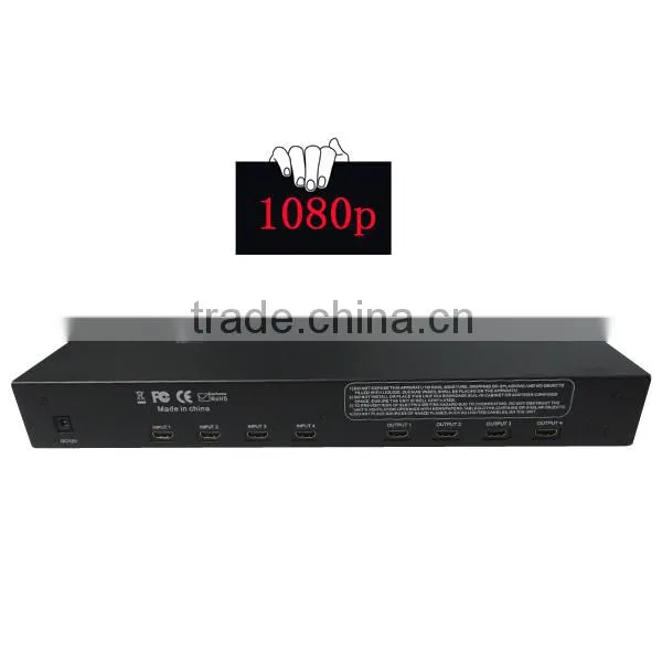 4x4 hdmi matrix router