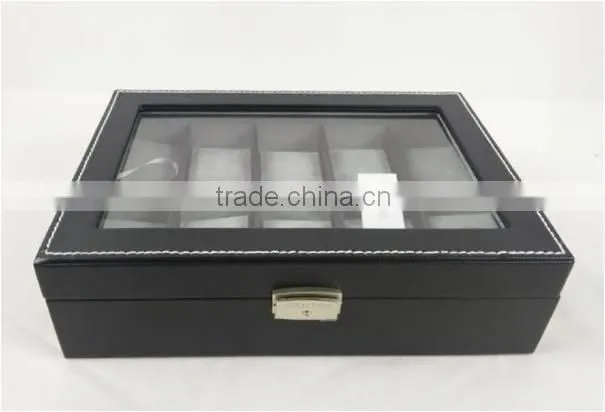 10 shelf watch storage organizer