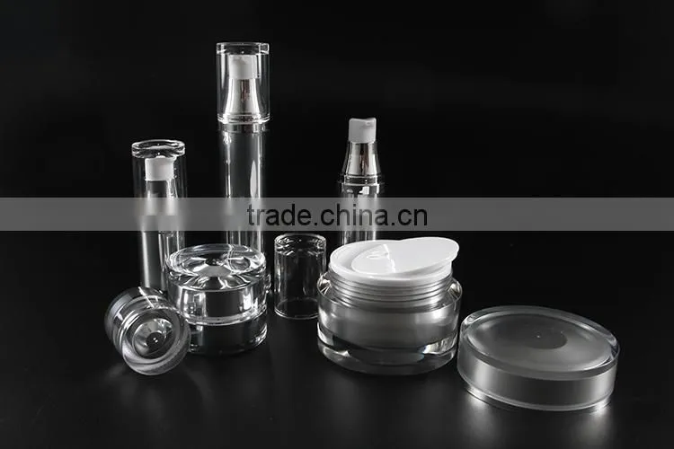 RISEPACK TUV certified transparent acrylic jars