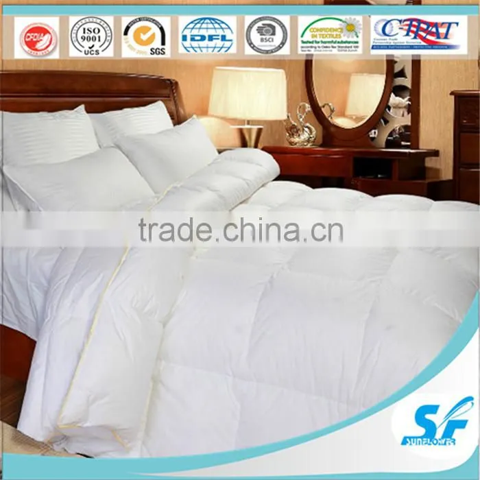 cotton fabric pillow down comforter polyester quilt