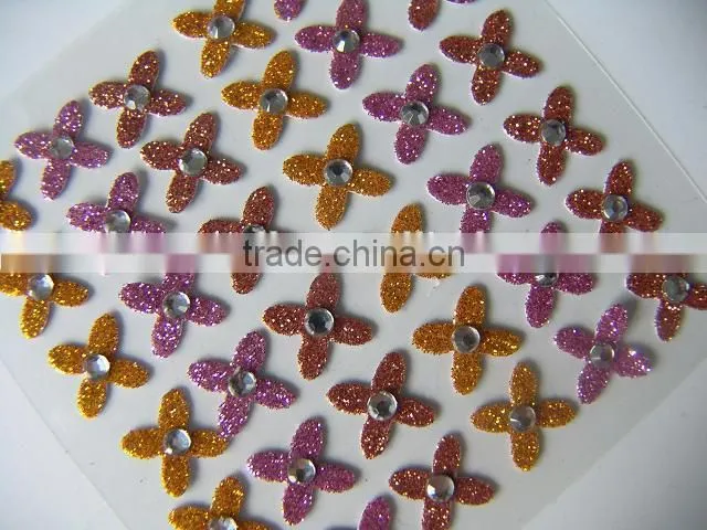 Fashionable DIY Product mobile phone crystal sticker for decoration