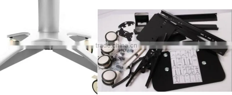 Television monitor display stand tv stand cart