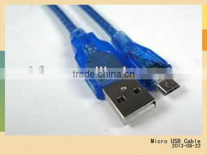 24 awg micro usb cable with UL,SGS certification