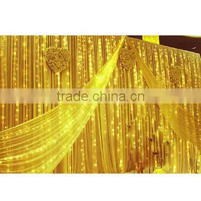 1000 Leds 10M x 3M Outdoor Curtain String Light Christmas Xmas Party Wedding