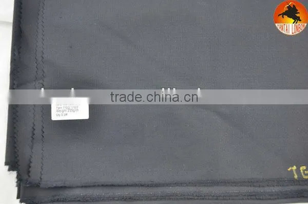 regular stock wool cashmere super 160's suiting fabric
