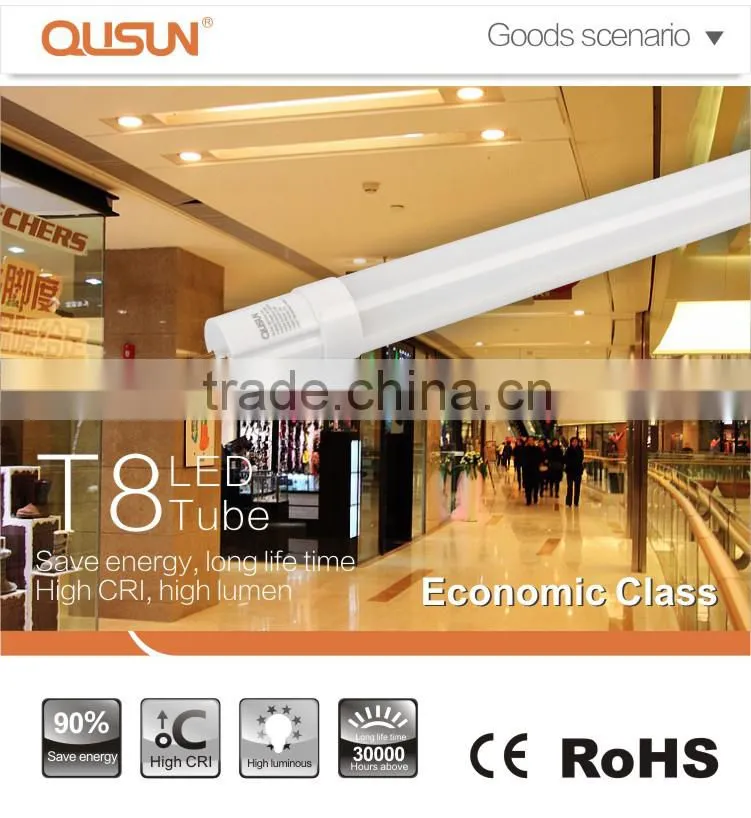 Easy replacement for fluorescent tube 9W/14W/18W Competitive Price LED Tube Light T8