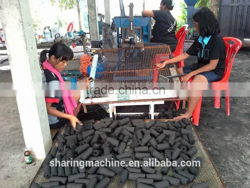 China top quality charcoal making machine bbq charcoal for sale