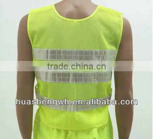 sleeveless road safety vest work wear