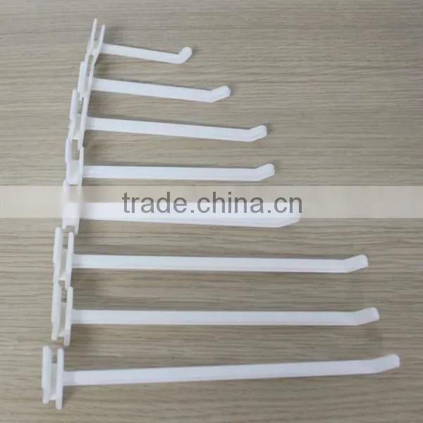 Plastic Double Wires Hook Display for Cardboard