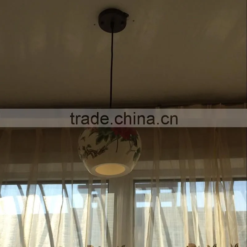 Morden Ceiling Light Beautiful Chandelier Jingdezhen Porcelain Light For Living Room Lighting Dining Room Hotel Ceiling Lamp