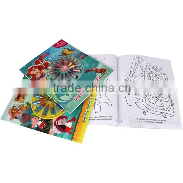 DIY colouring book, painting book for kids