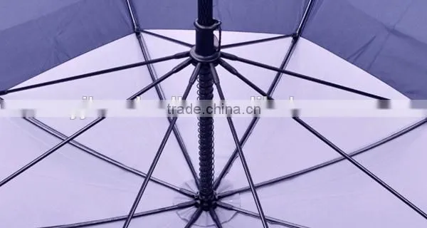 Manual Open 2 Layer Golf Umbrella for Promotion