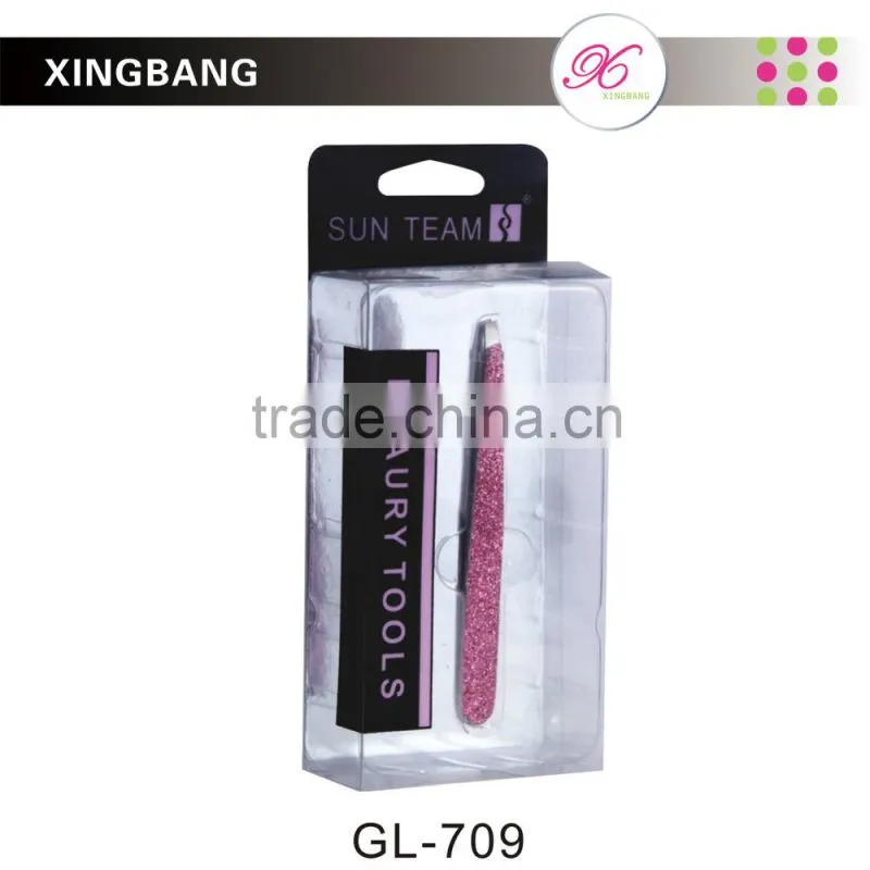 high quality beauty care tweezer, eyebrow tweezer for personal care