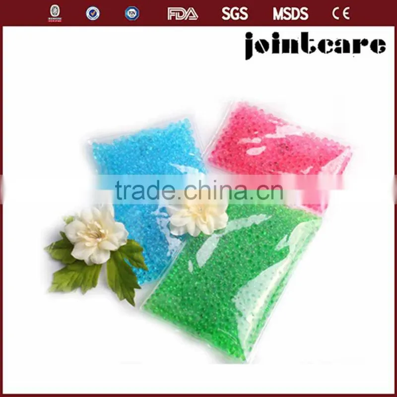 Custom gel beads reusable hot and cold gel ice packs