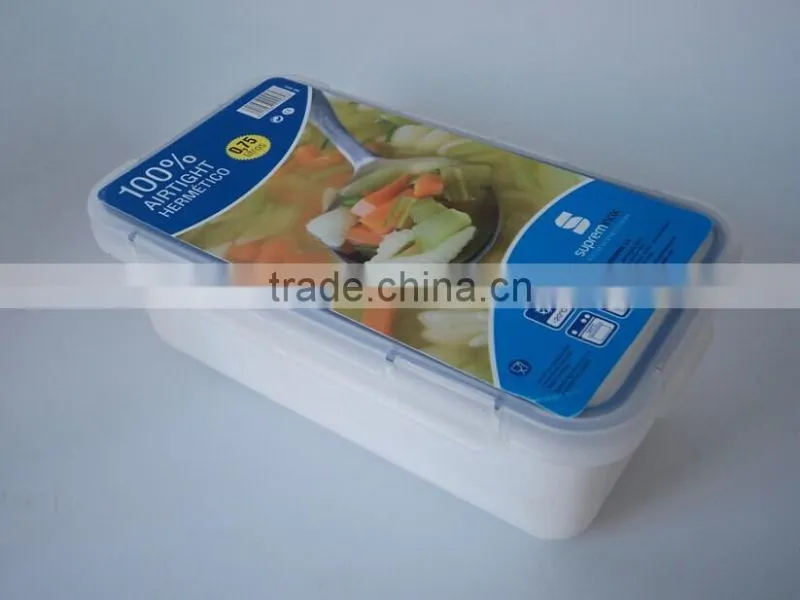 Promotional Plastic Airtight Plastic Fresh Food Container